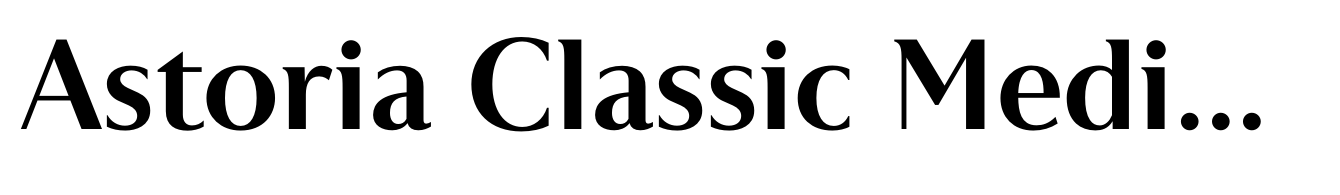 Astoria Classic Medium